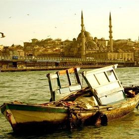 Tablolife Eski Kayık 35 x 50 cm Kanvas Tablo
