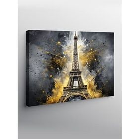 Tablolife EYFEL KULESİ SOYUT 60 x 90 cm KANVAS TABLO