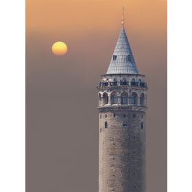Tablolife Galata'da Gün Doğumu 60 x 90 cm Kanvas Tablo