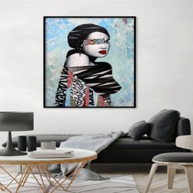 Tablolife Gereksiz Sansür 60x90 cm Yağlı Boya Dokulu Tablo