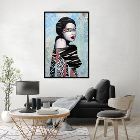 Tablolife Gereksiz Sansür 60x90 cm Yağlı Boya Dokulu Tablo