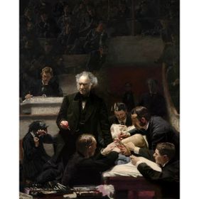 Tablolife Gross'un Kliniği 60 x 90 cm Kanvas Tablo