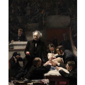 Tablolife Gross'un Kliniği 60 x 90 cm Kanvas Tablo