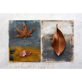 Tablolife Güz Yaprakları 35 x 50 cm Kanvas Tablo