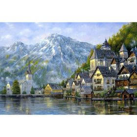 Tablolife Hallstatt 35 x 50 cm Kanvas Tablo