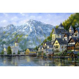 Tablolife Hallstatt 35 x 50 cm Kanvas Tablo