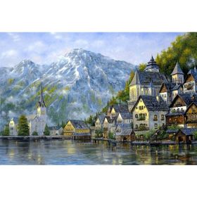 Tablolife Hallstatt 35 x 50 cm Kanvas Tablo