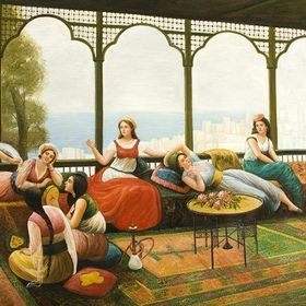 Tablolife Haremlik 35 x 50 cm Kanvas Tablo