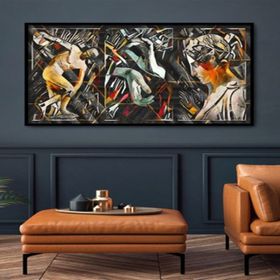 Tablolife Heykeller 90x120 cm Yağlı Boya Dokulu Tablo