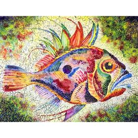 Tablolife Hippi Balık 35 x 50 cm Kanvas Tablo