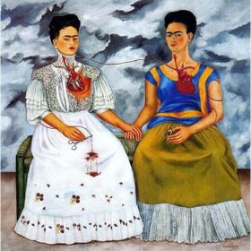 Tablolife İki Frida 35 x 50 cm Kanvas Tablo