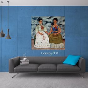 Tablolife İki Frida 35 x 50 cm Kanvas Tablo