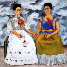 Tablolife İki Frida 35 x 50 cm Kanvas Tablo