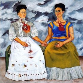 Tablolife İki Frida 35 x 50 cm Kanvas Tablo