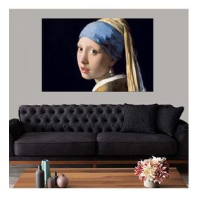 Tablolife İNCİ KÜPELİ KIZ 60 x 90 cm KANVAS TABLO