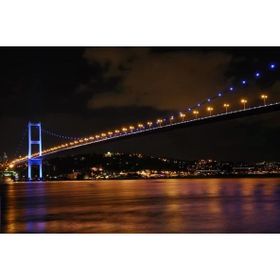 Tablolife Işıklandırılmış Köprü 35 x 50 cm Kanvas Tablo