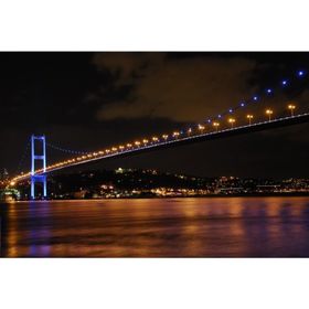 Tablolife Işıklandırılmış Köprü 35 x 50 cm Kanvas Tablo