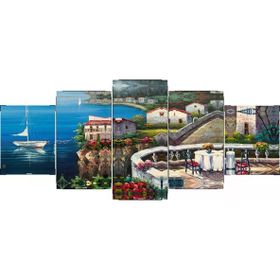 Tablolife İtalya 60 x 100 cm 5 Parçalı Kanvas Tablo
