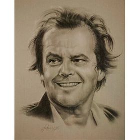 Tablolife Jack Nicholson 60 x 90 cm Kanvas Tablo