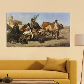 Tablolife Kahire'de Bayram Kutlamaları 35 x 50 cm Kanvas Tablo