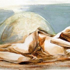 Tablolife Kahverengi Güzellik 60 x 90 cm Kanvas Tablo
