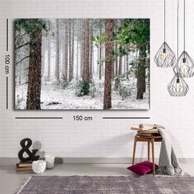 Tablolife KARLI AĞAÇLAR 35 x 50 cm KANVAS TABLO