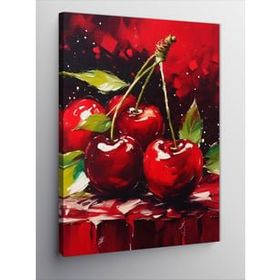 Tablolife Kirazlar 35 x 50 cm Kanvas Tablo