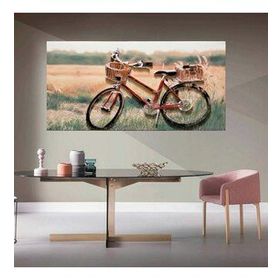 Tablolife Kırmızı Bisiklet 35 x 50 cm Kanvas Tablo