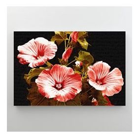 Tablolife Kırmızı Çiçekler 35 x 50 cm Kanvas Tablo