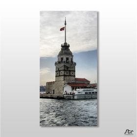 Tablolife Kız Kulesi 35x50 cm Kanvas Tablo