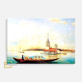 Tablolife Kız Kulesi 35x50 cm Kanvas Tablo