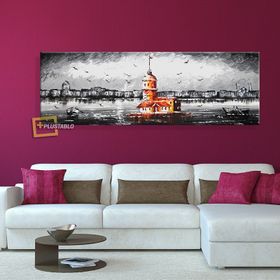 Tablolife Kız Kulesi 35x50 cm Kanvas Tablo