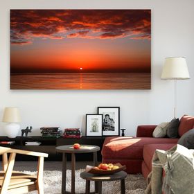 Tablolife Kızıl Gökyüzü 35 x 50 cm Kanvas Tablo