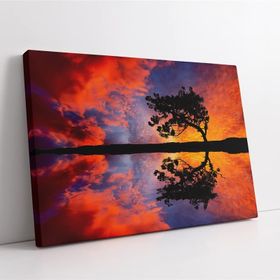 Tablolife Kızıl Gökyüzü 35 x 50 cm Kanvas Tablo