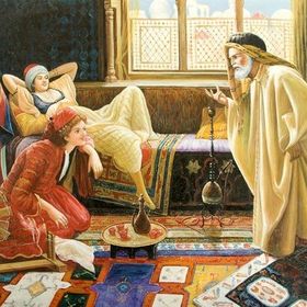 Tablolife Lala Efendi 35 x 50 cm Kanvas Tablo