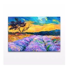 Tablolife Lavanta Tarlası 35 x 50 cm Kanvas Tablo