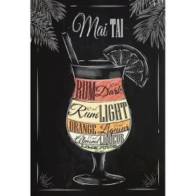 Tablolife Mai Tai 60 x 90 cm Kanvas Tablo