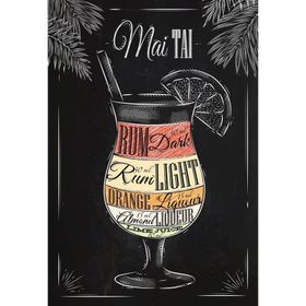 Tablolife Mai Tai 60 x 90 cm Kanvas Tablo