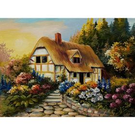 Tablolife Masal Evi 35 x 50 cm Kanvas Tablo
