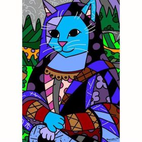 Tablolife Mona Cat 60 x 90 cm Kanvas Tablo