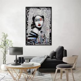 Tablolife Monochrome Beauty 60x90 cm Yağlı Boya Dokulu Tablo