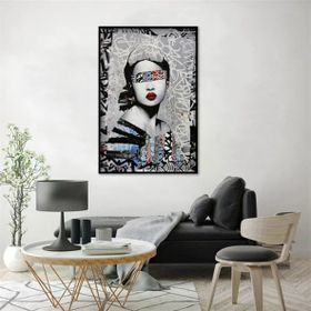 Tablolife Monochrome Beauty 60x90 cm Yağlı Boya Dokulu Tablo