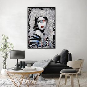Tablolife Monochrome Beauty 60x90 cm Yağlı Boya Dokulu Tablo