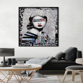 Tablolife Monochrome Beauty 60x90 cm Yağlı Boya Dokulu Tablo