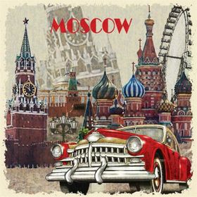 Tablolife Moscow 35 x 50 cm Kanvas Tablo