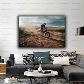 Tablolife Motokros 35 x 50 cm Kanvas Tablo