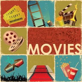Tablolife Movies 35 x 50 cm Kanvas Tablo