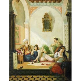 Tablolife Öğle Kahvesi 60 x 90 cm Kanvas Tablo