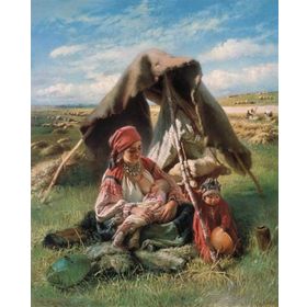 Tablolife Orakçı Kadın 60 x 90 cm Kanvas Tablo