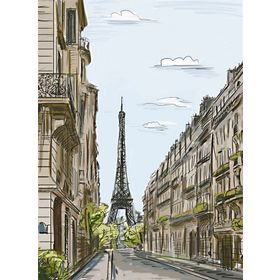 Tablolife Paris Sokakları 60 x 90 cm Kanvas Tablo